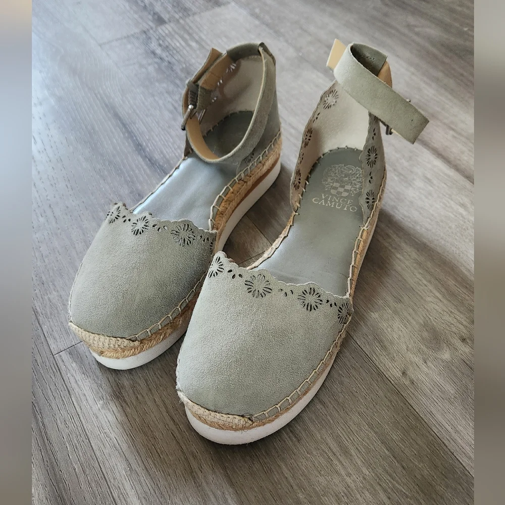 Vince Camuto 'Breshan' ankle Strap Espadrille - Picture 2 of 11